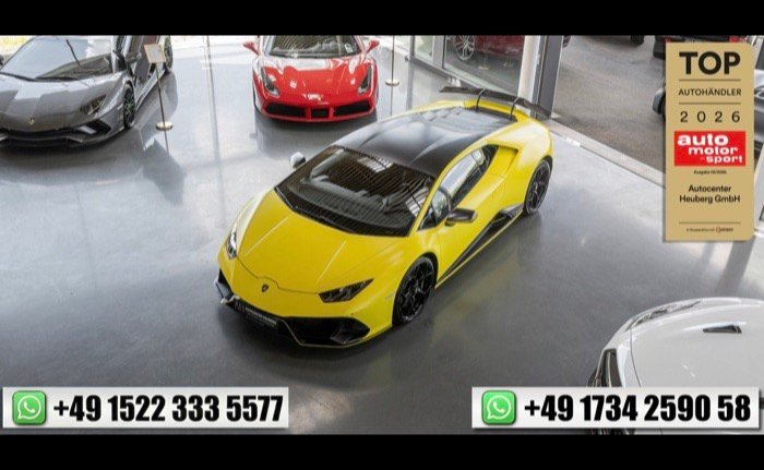 Lamborghini Huracán EVO Capsule – Frontansicht